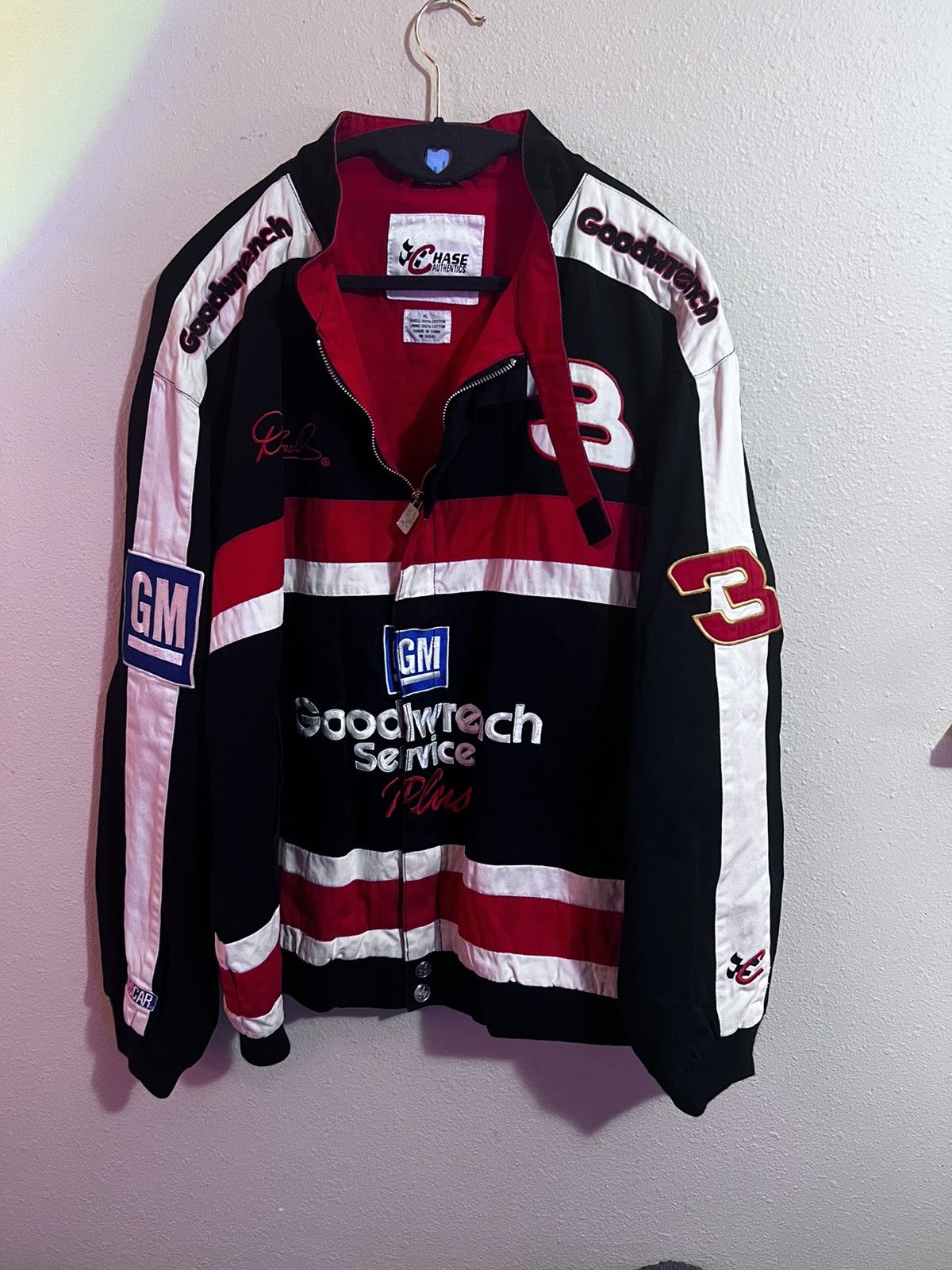 NASCAR Authentic 1990’s Dale Earnhardt Sr chase authentics jacket Size US XL / EU 56 / 4 - 14 Thumbnail