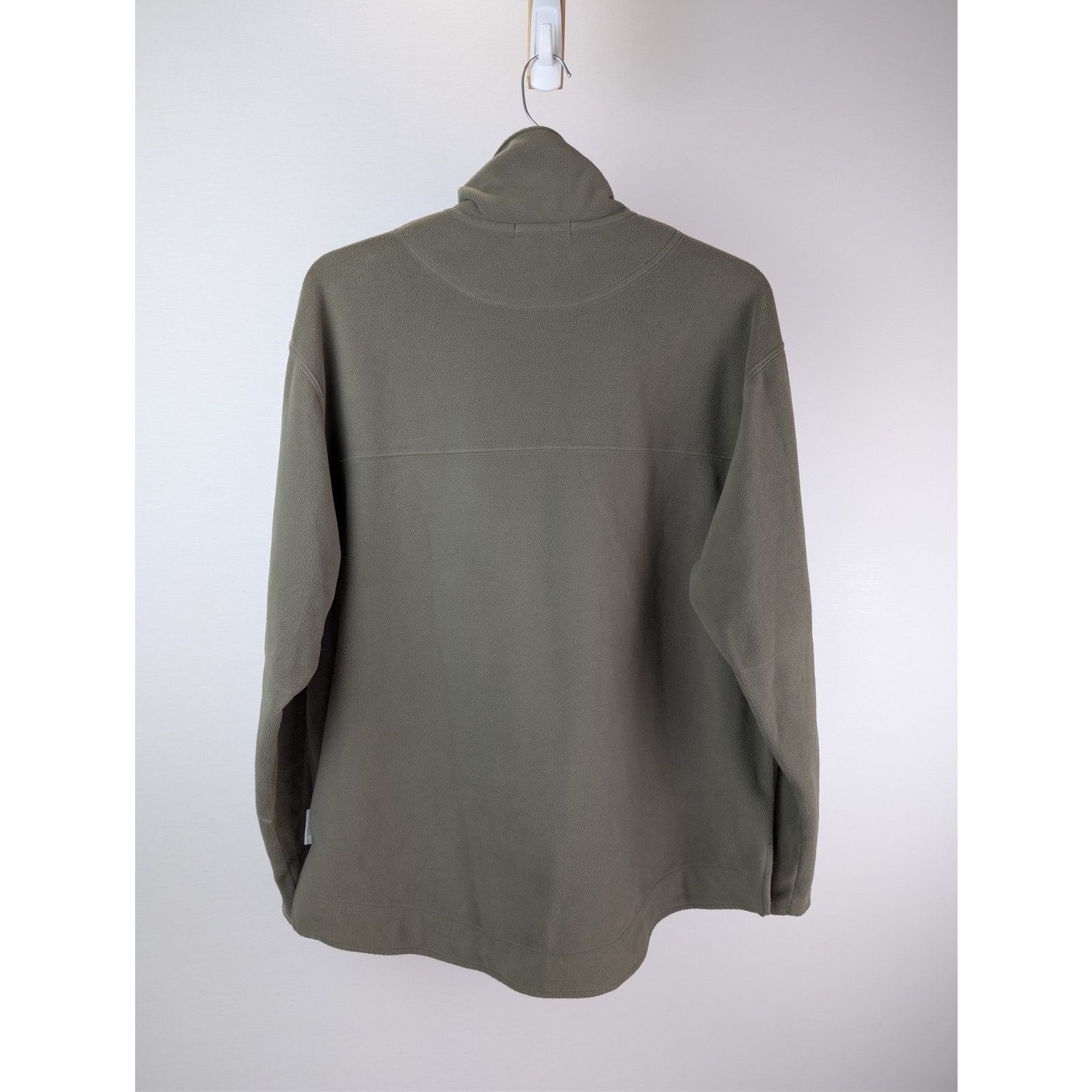 Ermenegildo Zegna o1rshd1 CC20 Mens Large Green Fleece Sport Jacket in Grey Size US L / EU 52-54 / 3 - 10 Thumbnail