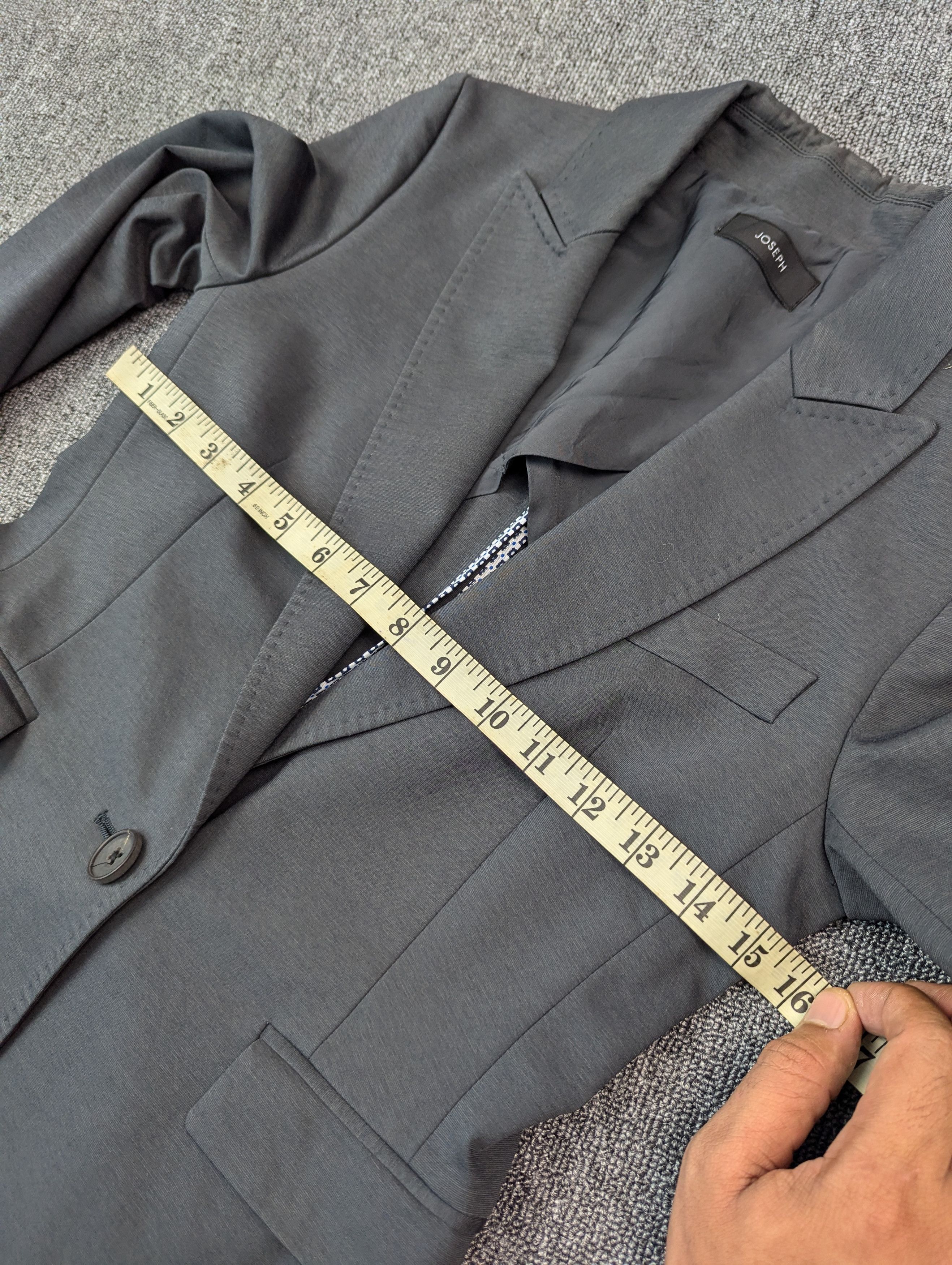 Joseph Women's Joseph Grey Style Blazer Jacket Size 36 Size XS / US 0-2 / IT 36-38 - 16 Thumbnail