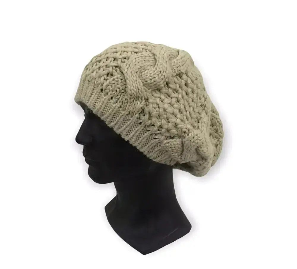 Japanese Brand Japanese Brand Knit Beanie Hat Size ONE SIZE - 1 Thumbnail