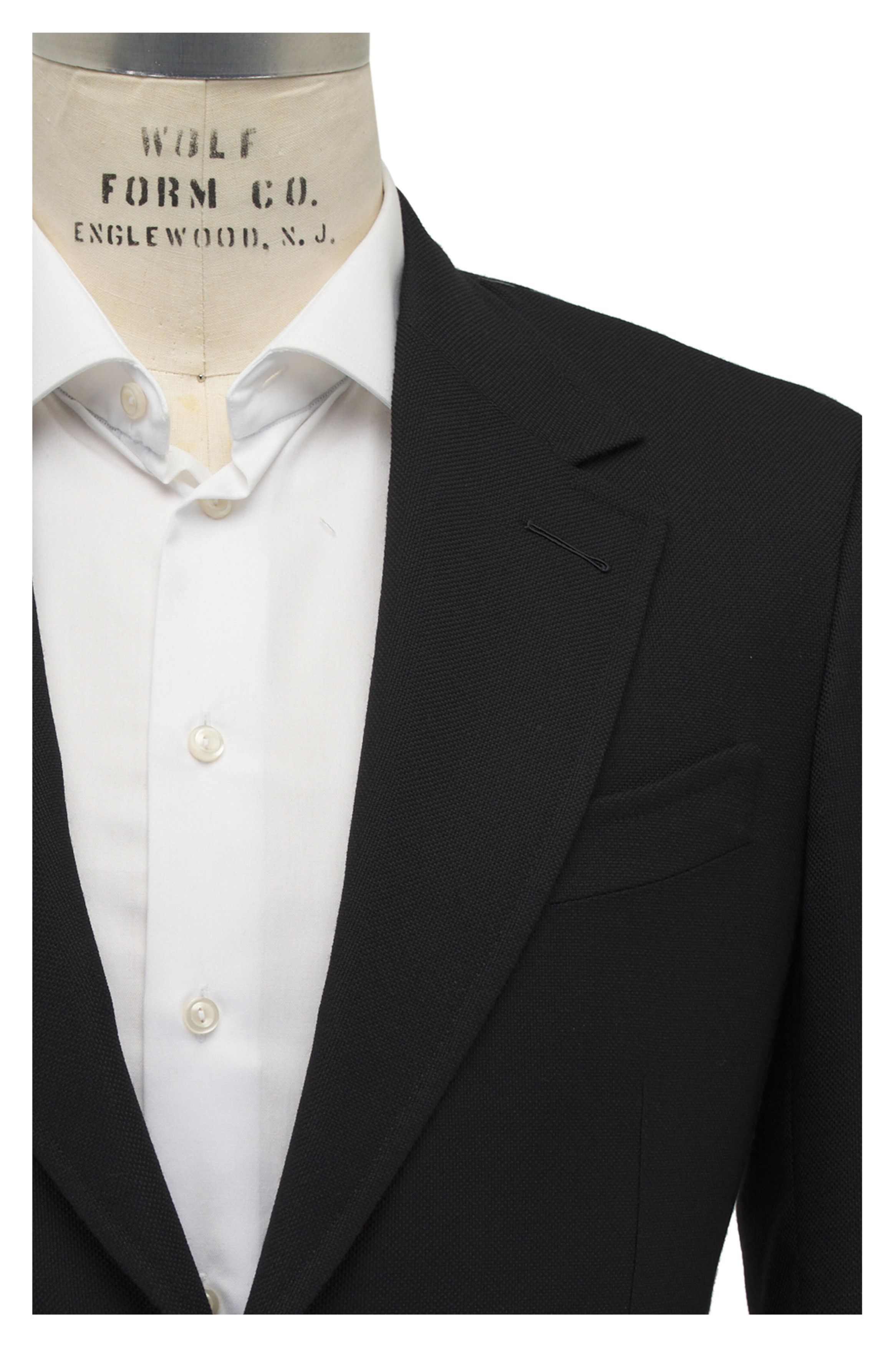 Tom Ford o1mtch0225 Shelton Wool Sportcoat in Black Size US L / EU 52-54 / 3 - 3 Thumbnail