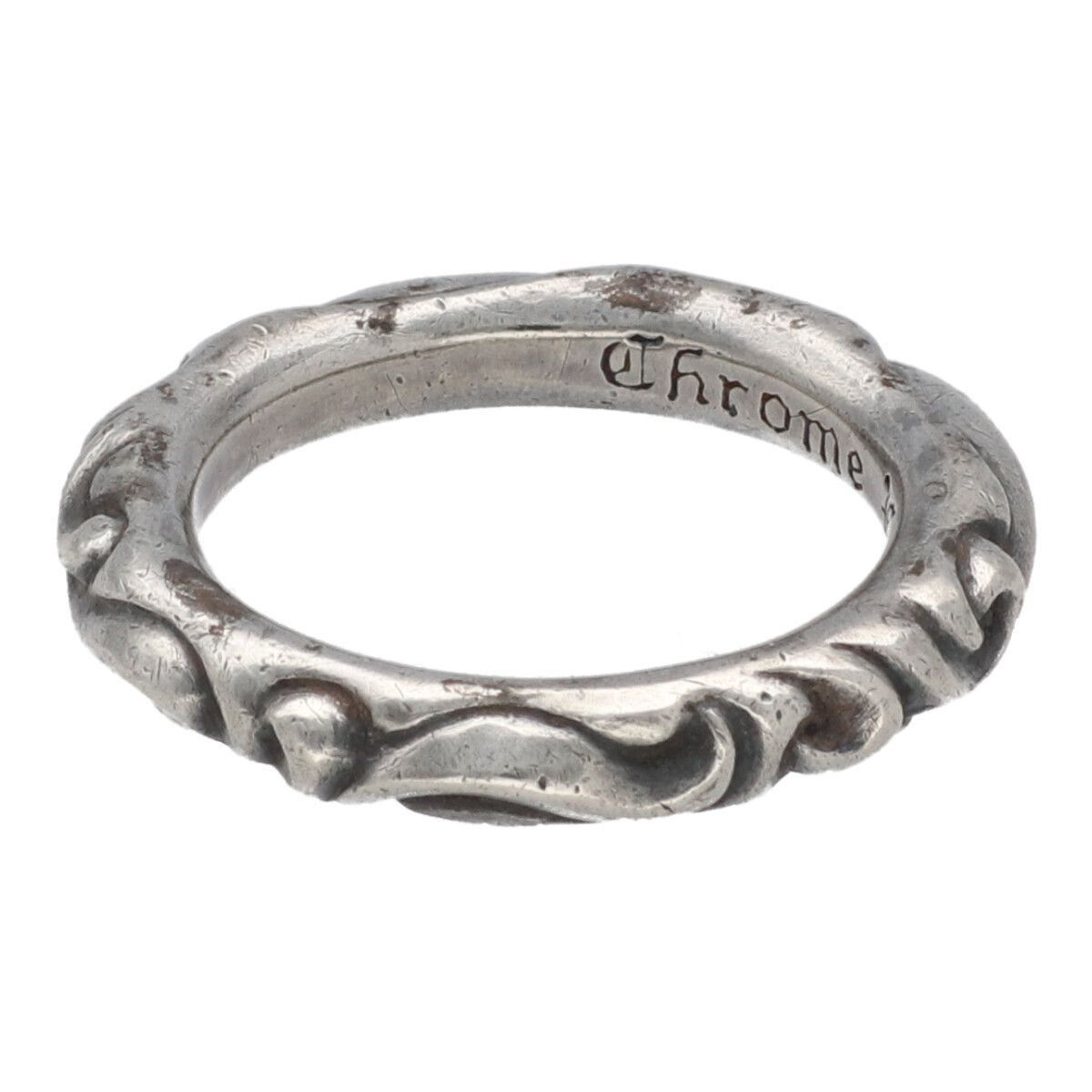 Chrome Hearts CHROME HEARTS Scroll Band Silver Ring SV925 Size ONE SIZE - 4 Thumbnail