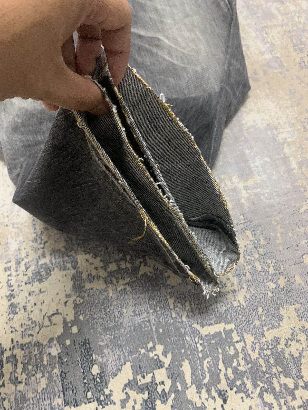 FDMTL JAPAN Fundamental Faded Baggy Jeans Size US 34 / EU 50 - 10 Thumbnail