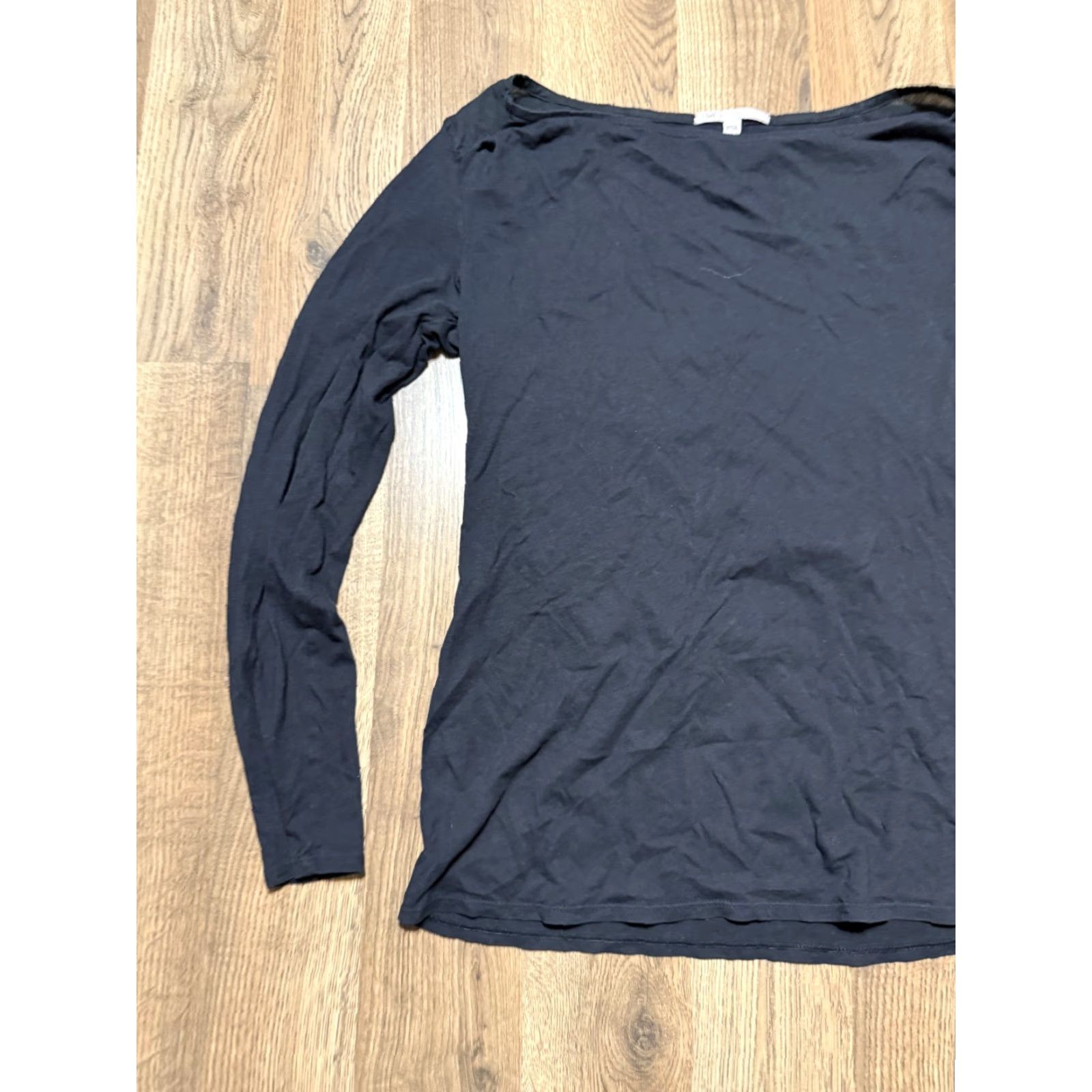 Gap GAP Shirt Womens Small Black Long Sleeve Shirt Size S / US 4 / IT 40 - 3 Thumbnail