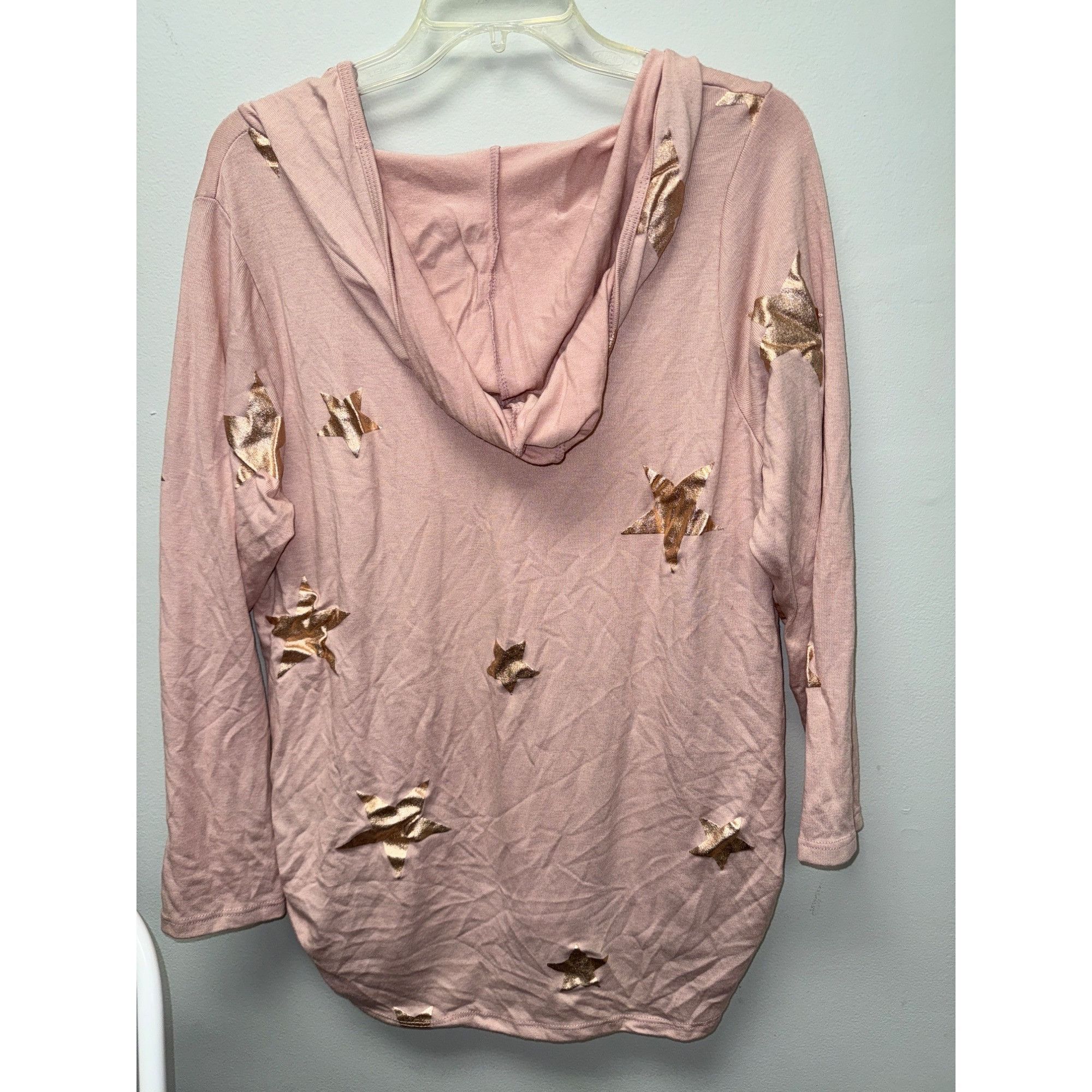 Other Maternity Star Print Hoodie Top Pink Metallic Accents Medium Size M / US 6-8 / IT 42-44 - 8 Thumbnail