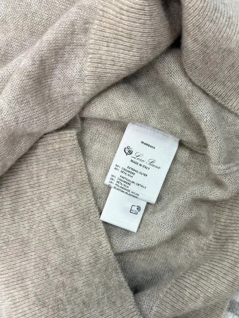 Loro Piana Loro Piana Men's Beige Cashmere Sweater. Size US M / EU 48-50 / 2 - 3 Thumbnail
