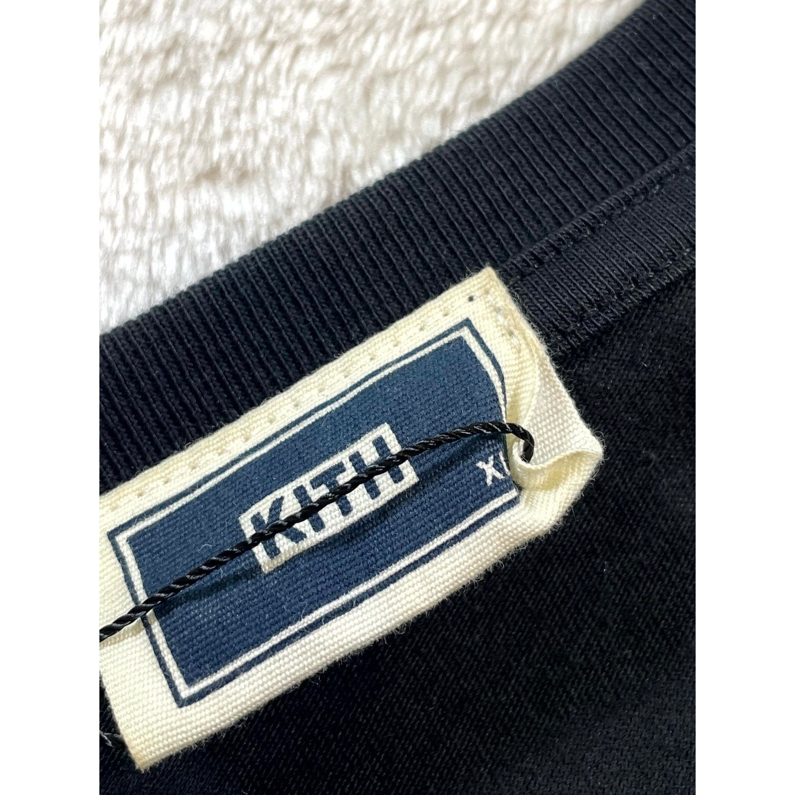 Kith Kith World Box Logo Long Sleeve Black & Yellow T-Shirt Size US XL / EU 56 / 4 - 3 Thumbnail