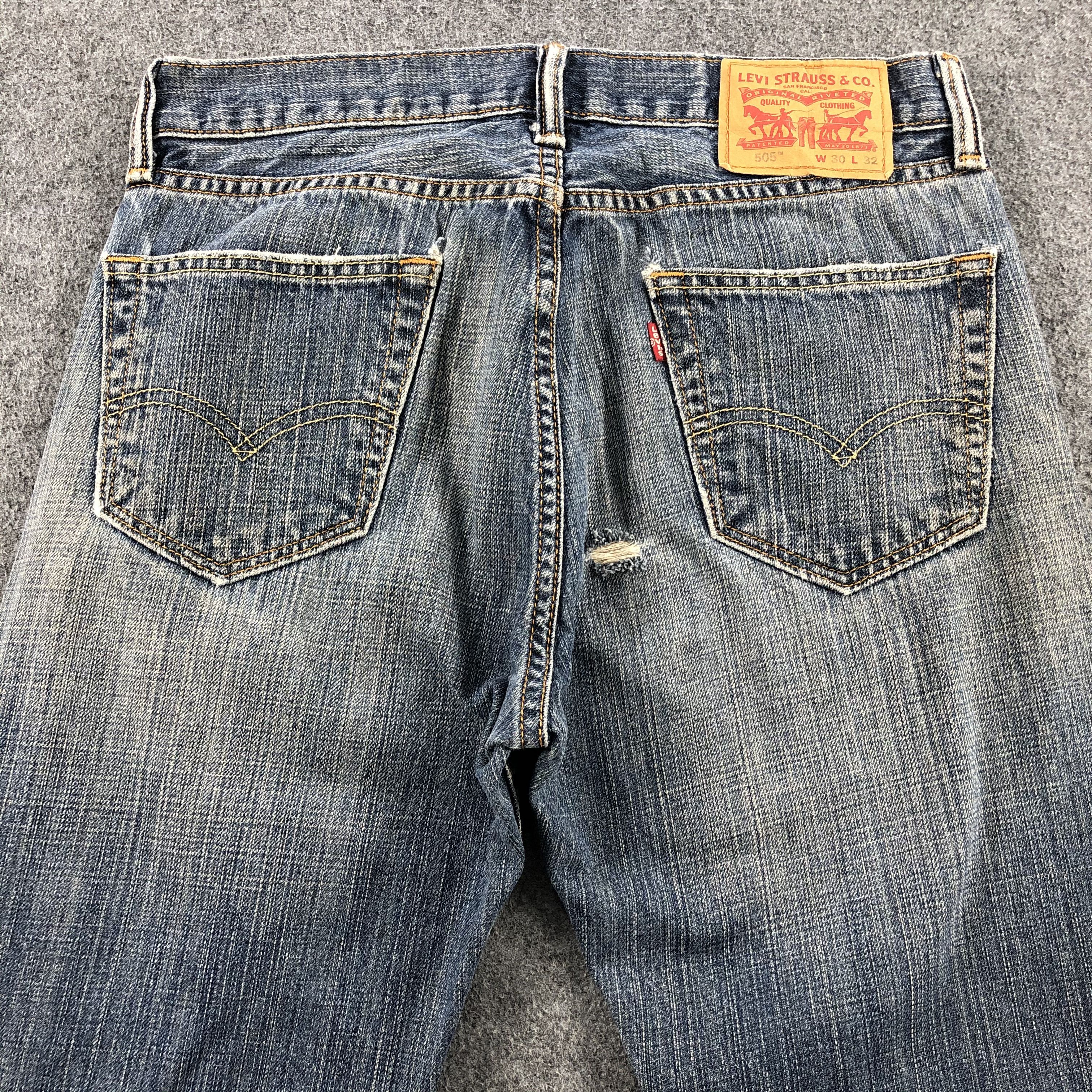 Levi's × Vintage Vintage Levis 505 Earth Tone Jeans-JM1775 Size US 31 - 4 Thumbnail