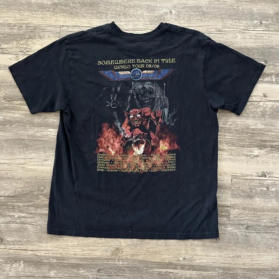 Anvil Vintage Iron Maiden 08/09 Somewhere Back In Time World Tour Size US M / EU 48-50 / 2 - 3 Thumbnail