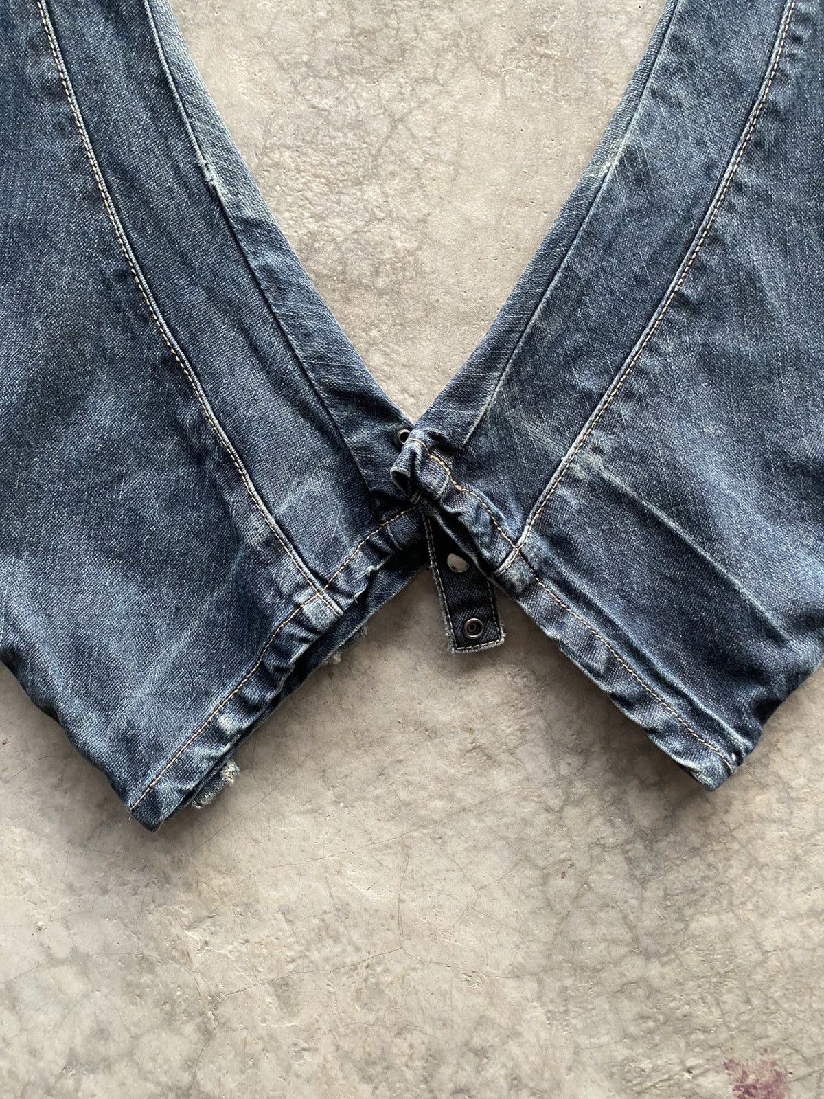 PPFM Vintage PPFM J Curve cut denim Size US 34 / EU 50 - 3 Thumbnail