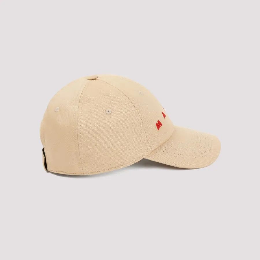 Marni o1w1db1em1224 Baseball ( Cap & Hat ) in Buttercream Size ONE SIZE - 2 Thumbnail