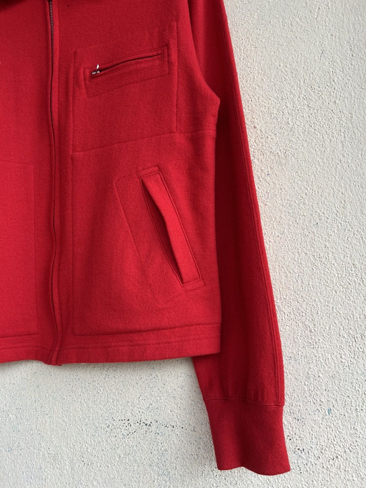 Comme des Garcons Homme Plus Wool Zip Up Jacket Size US M / EU 48-50 / 2 - 5 Thumbnail