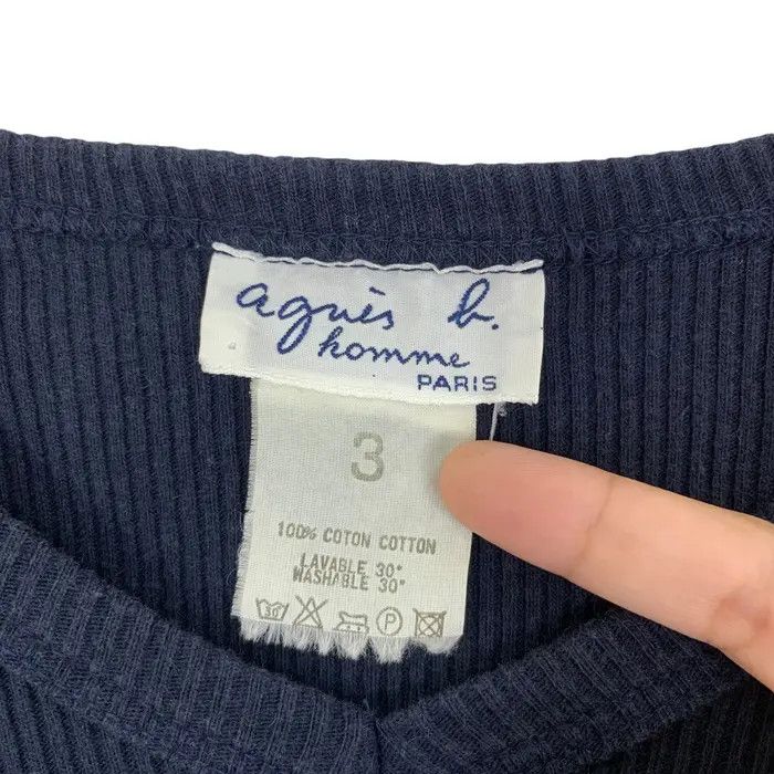 agnes b. Vintage AGNES B. PARIS HOMME Collection Tee Shirt Size US XS / EU 42 / 0 - 6 Thumbnail