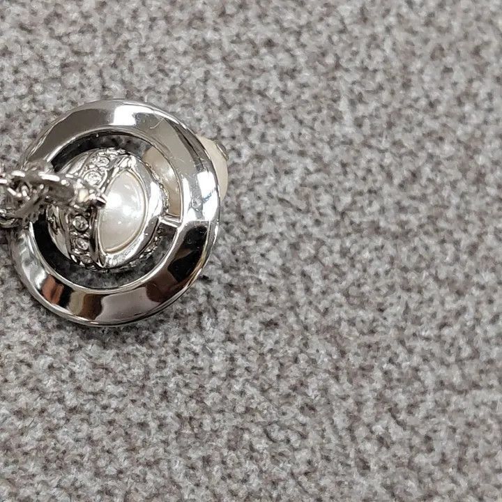 Vivienne Westwood Vivienne Westwood Silver Aleksa Pendant Necklace -2507 Size ONE SIZE - 2 Thumbnail