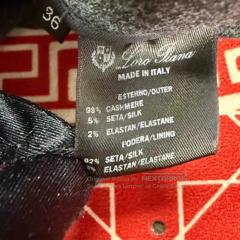 Loro Piana Loro Piana Cashmere Blended Casual Pants Size 24" / US 00 / IT 34 - 4 Thumbnail