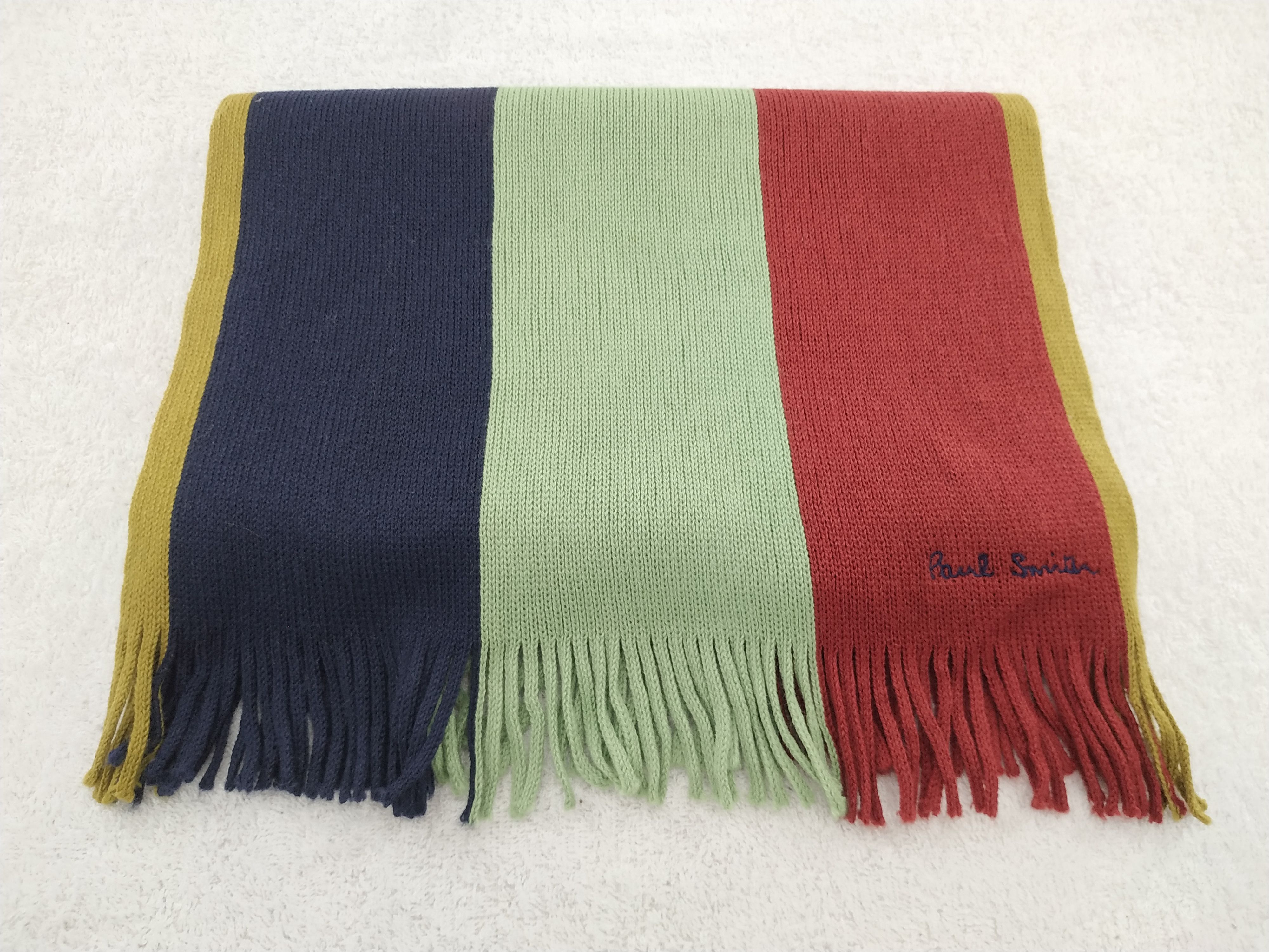 Paul Smith Vintage Paul Smith Scarf/Muffler/Neckwear MF421 Size ONE SIZE - 3 Thumbnail