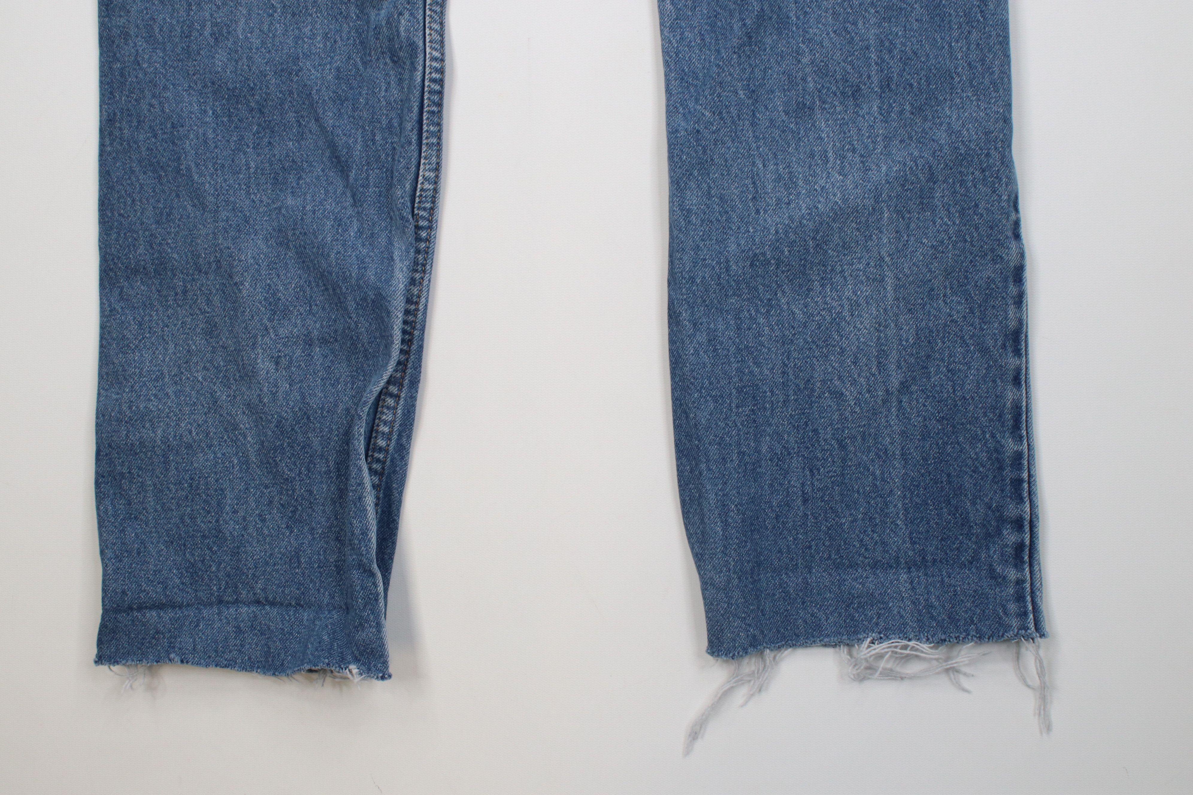 Levi's Vintage Y2K Levis 505 Off Regular Straight Leg Jeans Blue Size 32" / US 10 / IT 46 - 13 Thumbnail