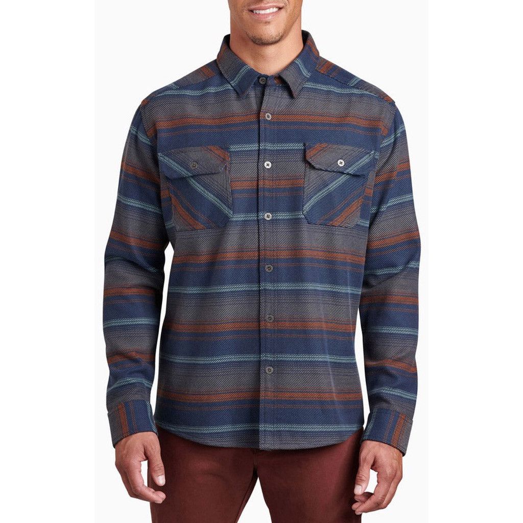 Kuhl Kuhl Disordr Heavy Flannel Large Long Sleeve Spiced Rum Size US L / EU 52-54 / 3 - 1 Thumbnail