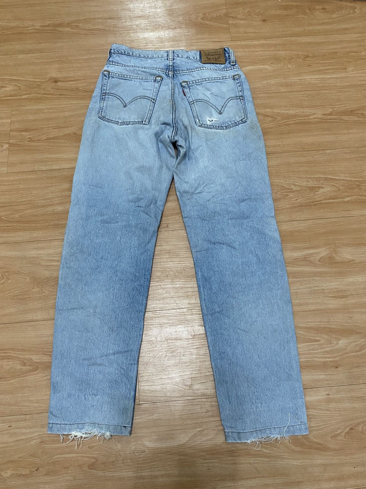 Levi's × Levi's Vintage Clothing × Vintage Vintage levis 359 regular fit distressed denim Size US 28 / EU 44 - 2 Thumbnail
