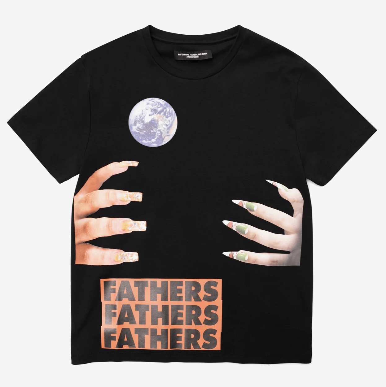 Raf Simons × Sterling Ruby Raf Archive Redux sterling ruby T-Shirt (Black) Size US M / EU 48-50 / 2 - 6 Thumbnail