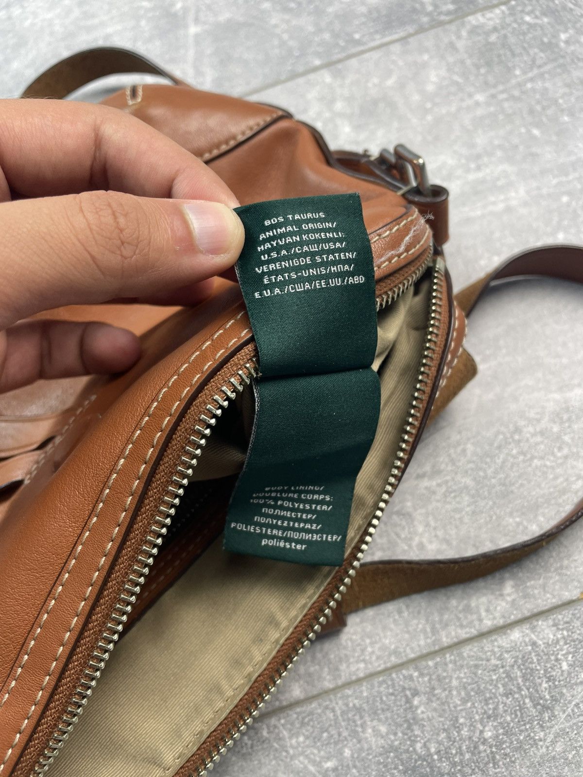 Lauren Ralph Lauren Lauren Ralph Lauren Leather Crossbody Bag Size ONE SIZE - 12 Thumbnail