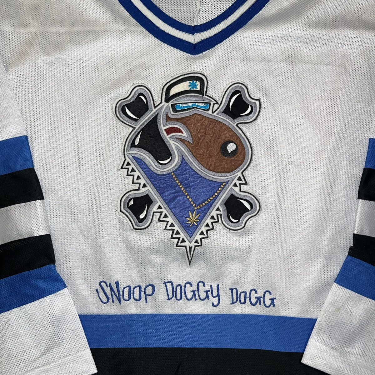 Vintage Vintage 90s Snoop Dogg Hockey Jersey Size US XL / EU 56 / 4 - 2 Thumbnail