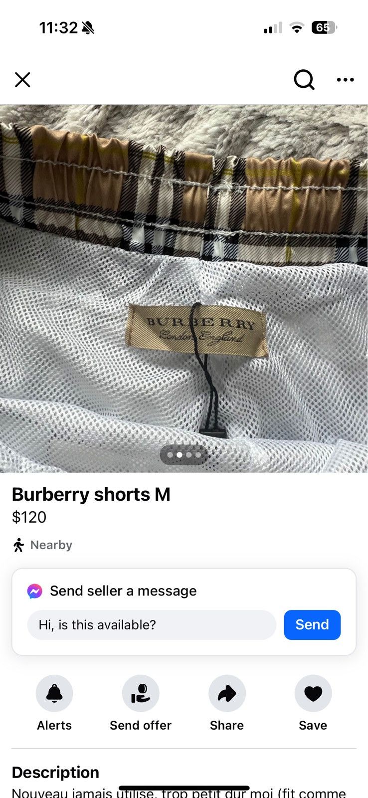 Burberry Burberry swim short Size US 28 / EU 44 - 6 Thumbnail