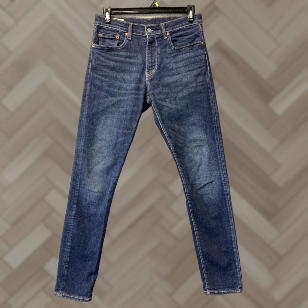 Levi's Levi's Jeans Main Selling Point Slim Taper Stretch 512 32x34 Blue Men Size US 32 / EU 48 - 1 Thumbnail