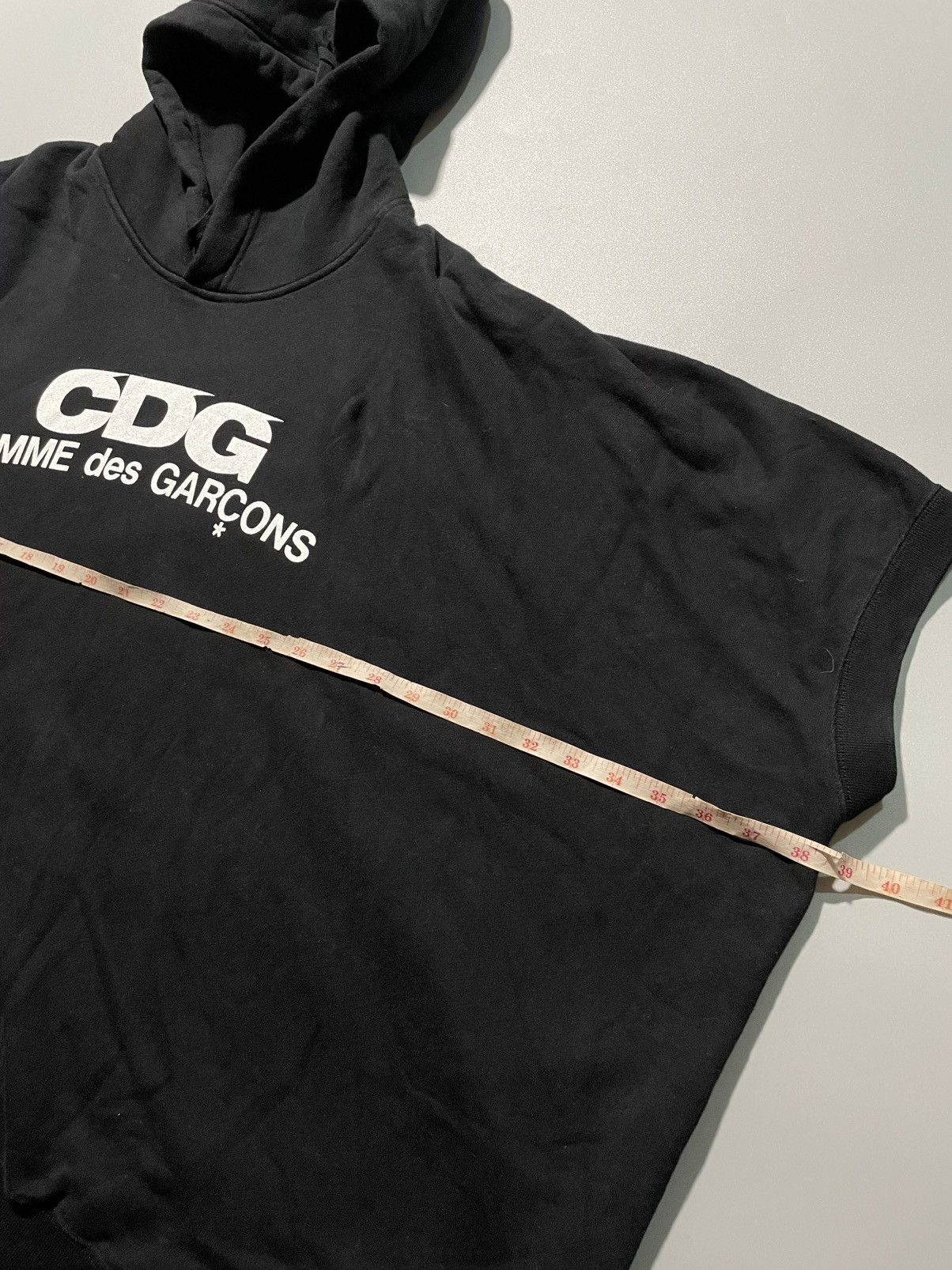 Comme des Garcons × Japanese Brand CDG Poncho Hoodie - Black Size US M / EU 48-50 / 2 - 8 Thumbnail