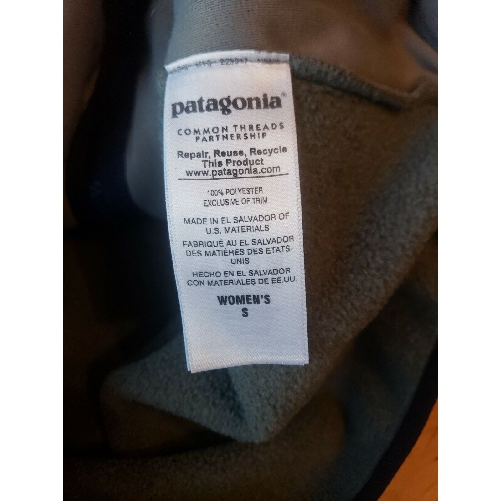 Patagonia Patagonia Synchilla Snap T Vest Womens S Full Zip Gray Blue Size S / US 4 / IT 40 - 13 Thumbnail