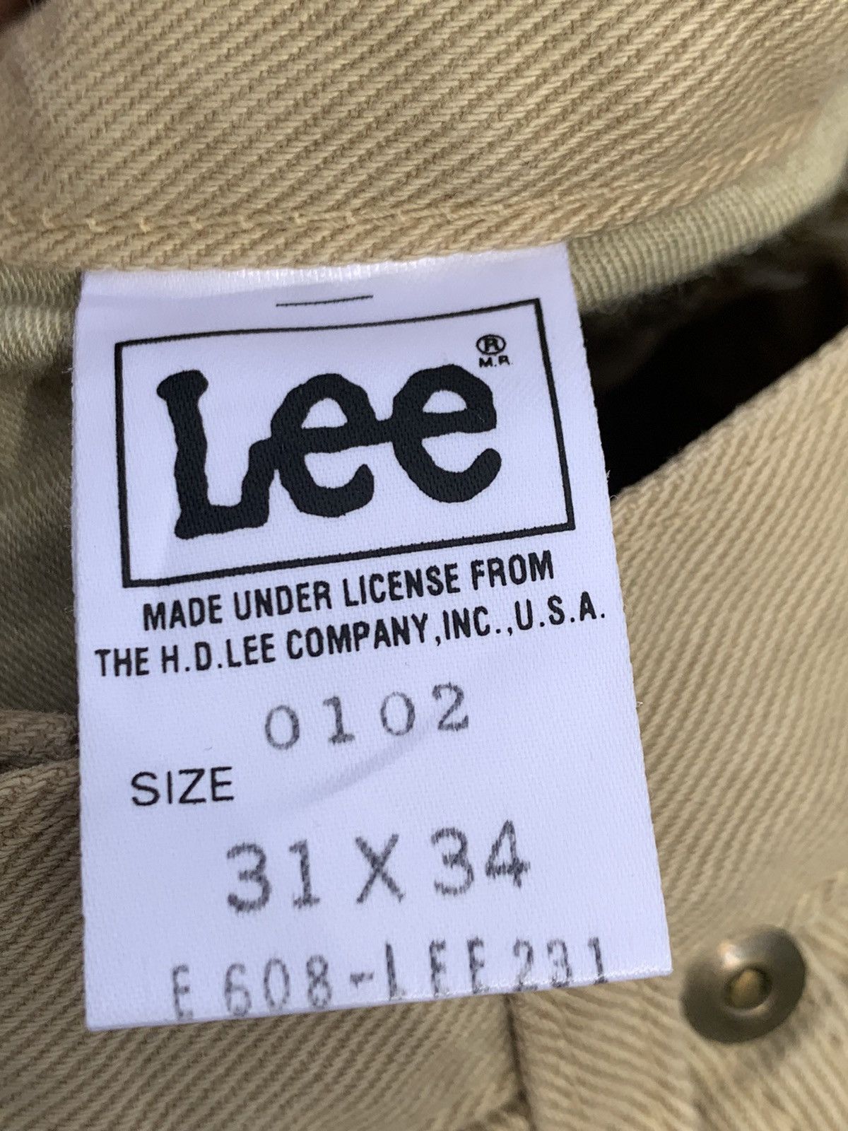 Lee Flare LEE WESTERNER vintage. Size US 30 / EU 46 - 11 Thumbnail