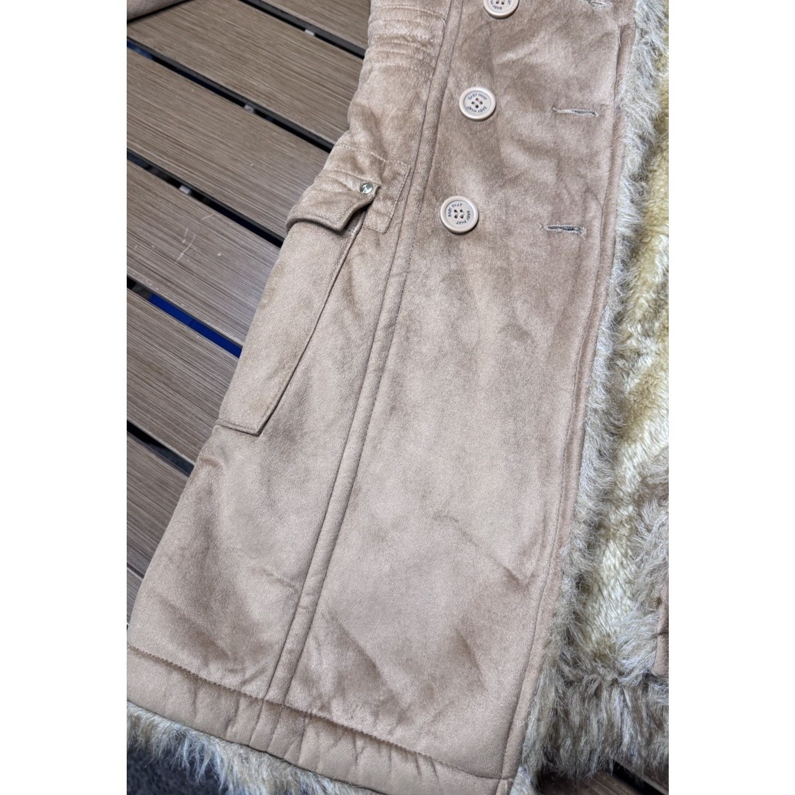 Other Vintage 90’s Baby Phat Girls Small Coat Faux Suede Size XXS / US 00 / IT 34 - 14 Thumbnail