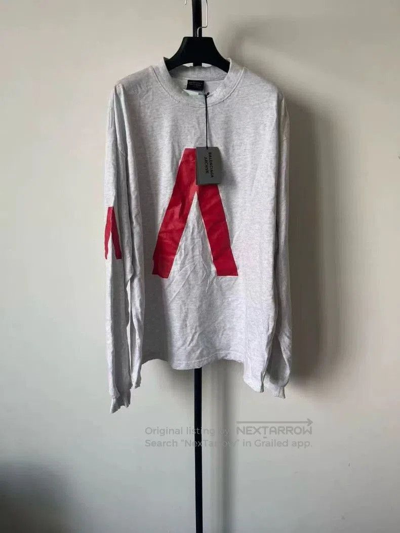 Balenciaga Balenciaga x Apple Music Grey Longsleeve. Size US L / EU 52-54 / 3 - 1 Thumbnail