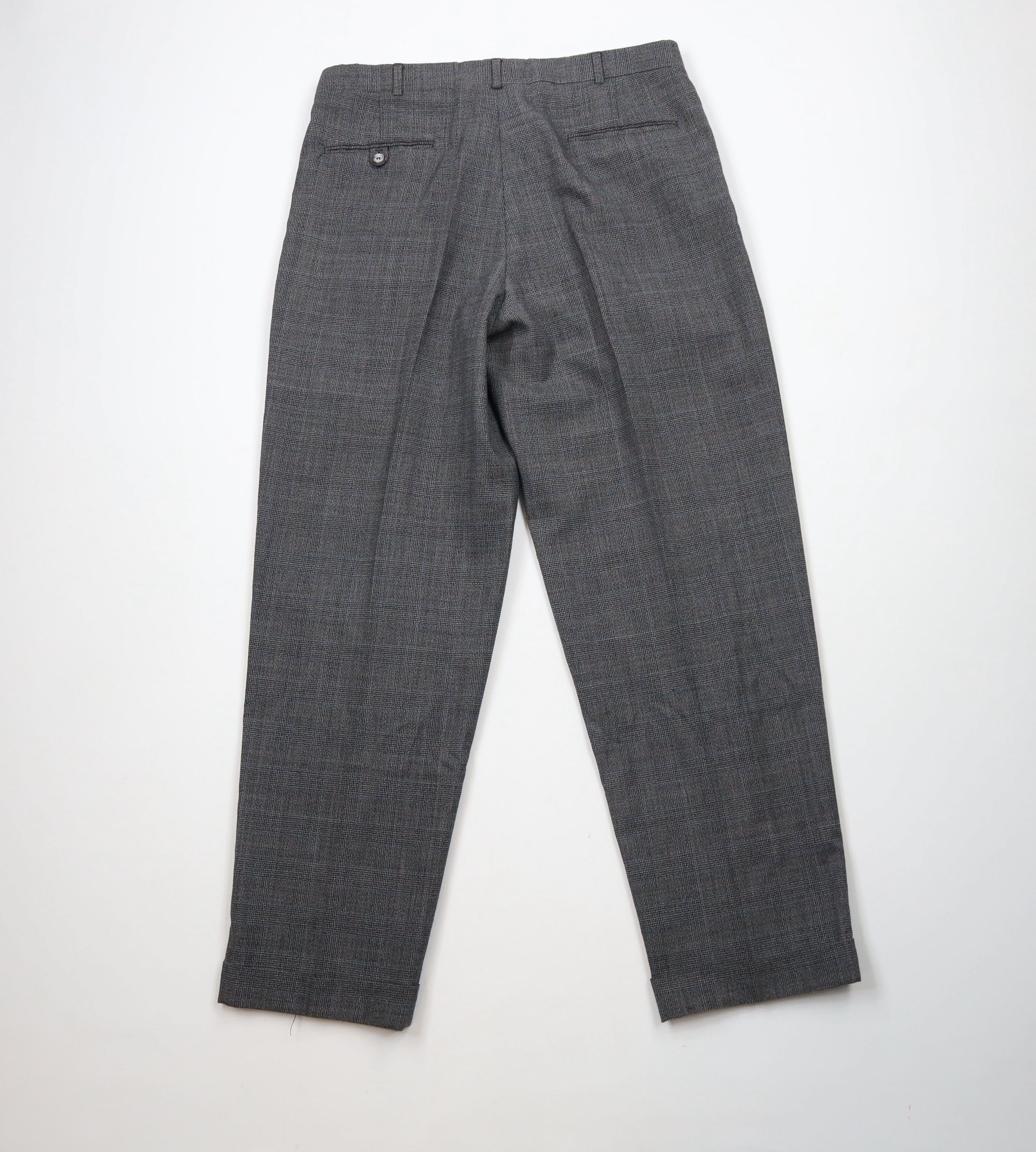 Vintage Vintage 90s Streetwear Cuffed Wide Leg Chino Pants USA Size US 34 / EU 50 - 9 Thumbnail