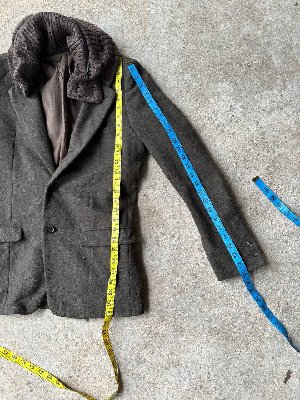Japanese Brand × Undercover × Vintage Very Rare Undercoverism Blazer Hoodie Size 38L - 10 Thumbnail
