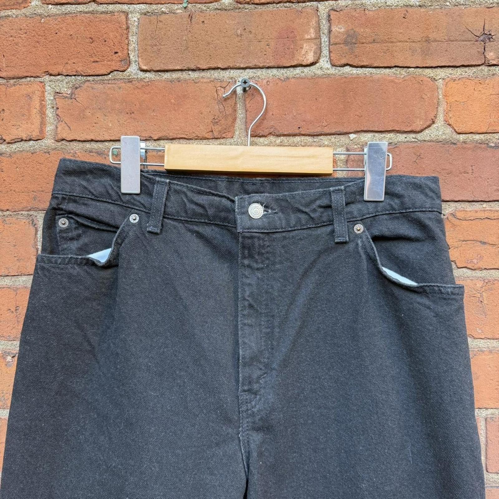Levi's vintage Levi’s 15951 relaxed fit tapered leg jeans 90s USA Size 36" / US 14 / IT 50 - 7 Thumbnail