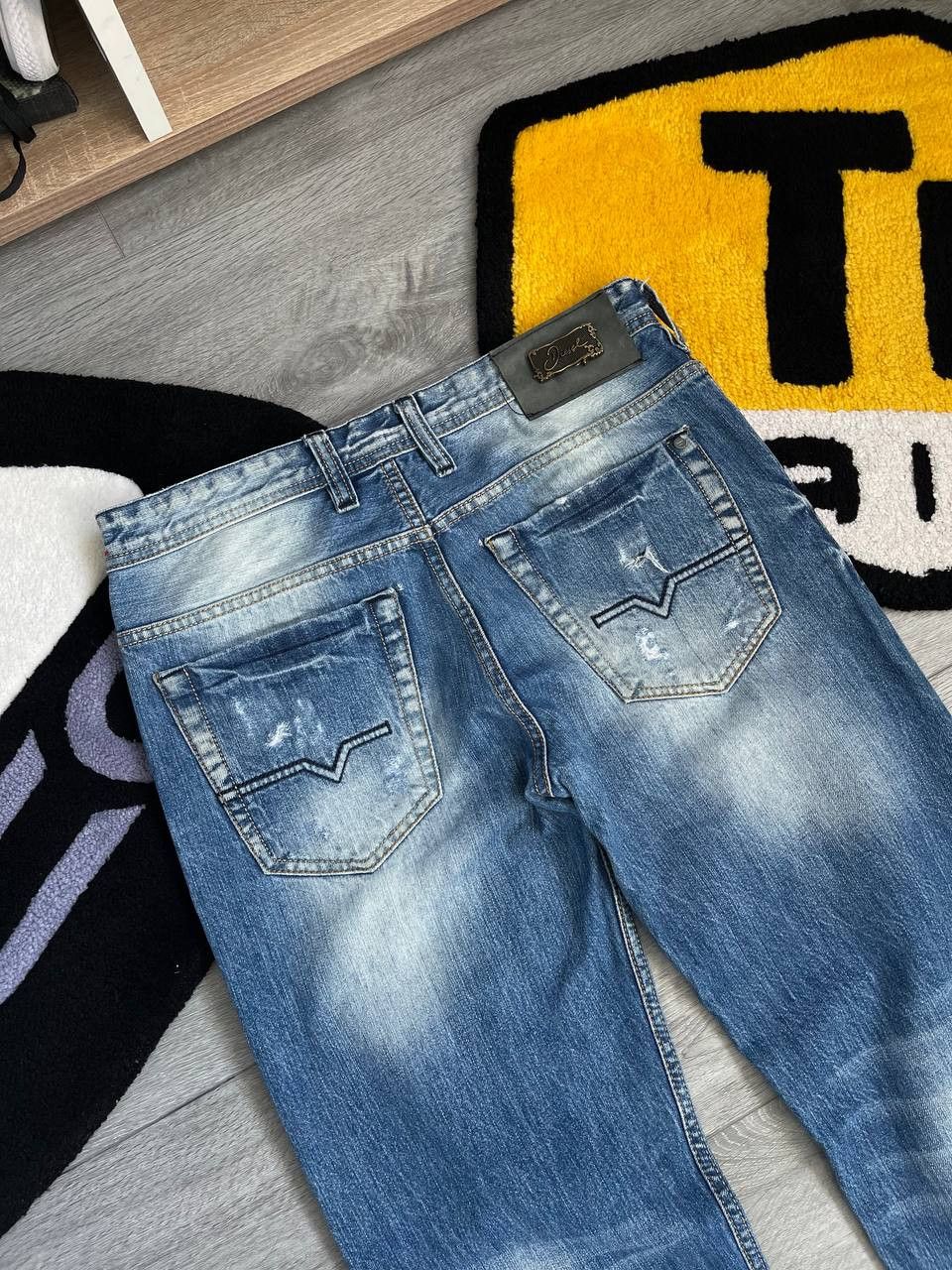 Diesel × Streetwear × Vintage vintage avant garde diesel denim jeans Size US 31 - 3 Thumbnail