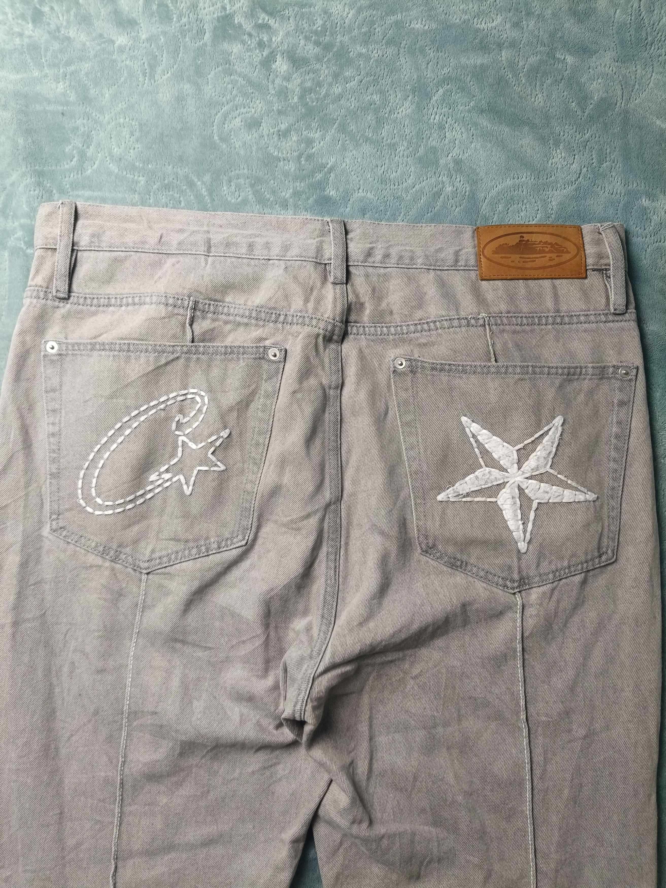 Corteiz CORTEIZ C STAR DENIM Size US 39 - 2 Thumbnail