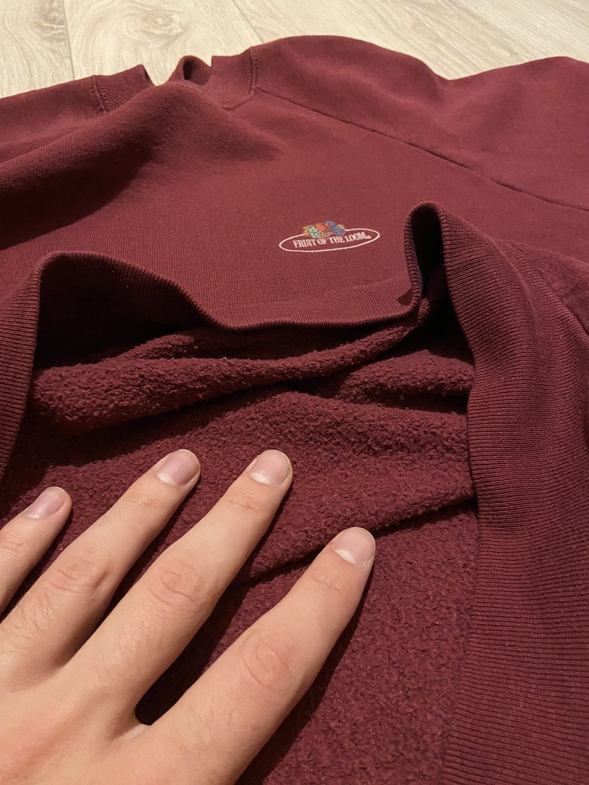 Vintage Fruit of the loom vintage 90s long sleeve Size US M / EU 48-50 / 2 - 6 Thumbnail