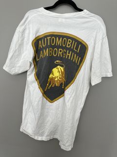 Supreme x lamborghini t hot sale shirt