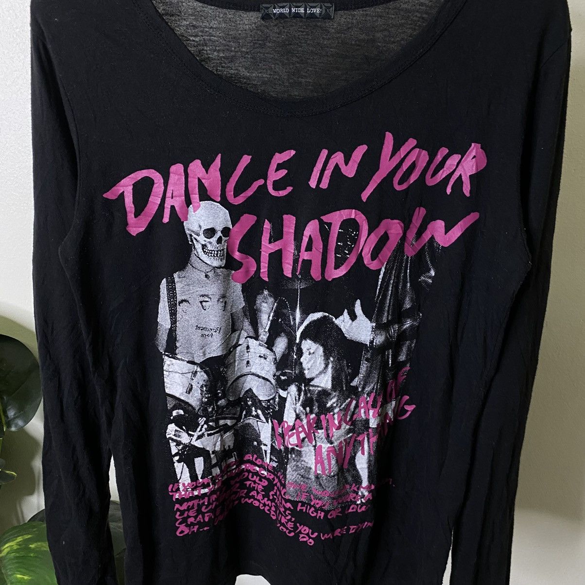 Hysteric Glamour Dance In Your Shadow Skulls Hysterics Glamour Style LS Size M / US 6-8 / IT 42-44 - 2 Thumbnail