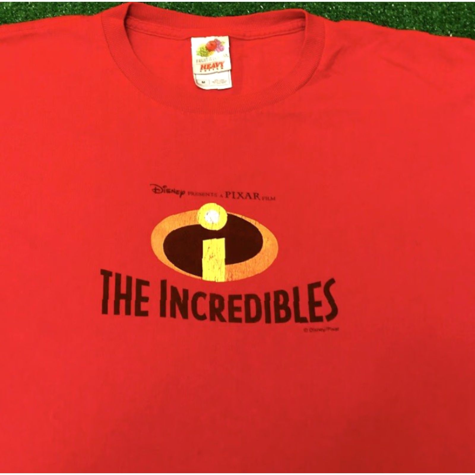Disney VINTAGE 90s Disney Pixar Incredibles Movie Promo Rare Shirt Mens M Red Disney Mickey Toy Story VTG Y2K Size US M / EU 48-50 / 2 - 3 Thumbnail