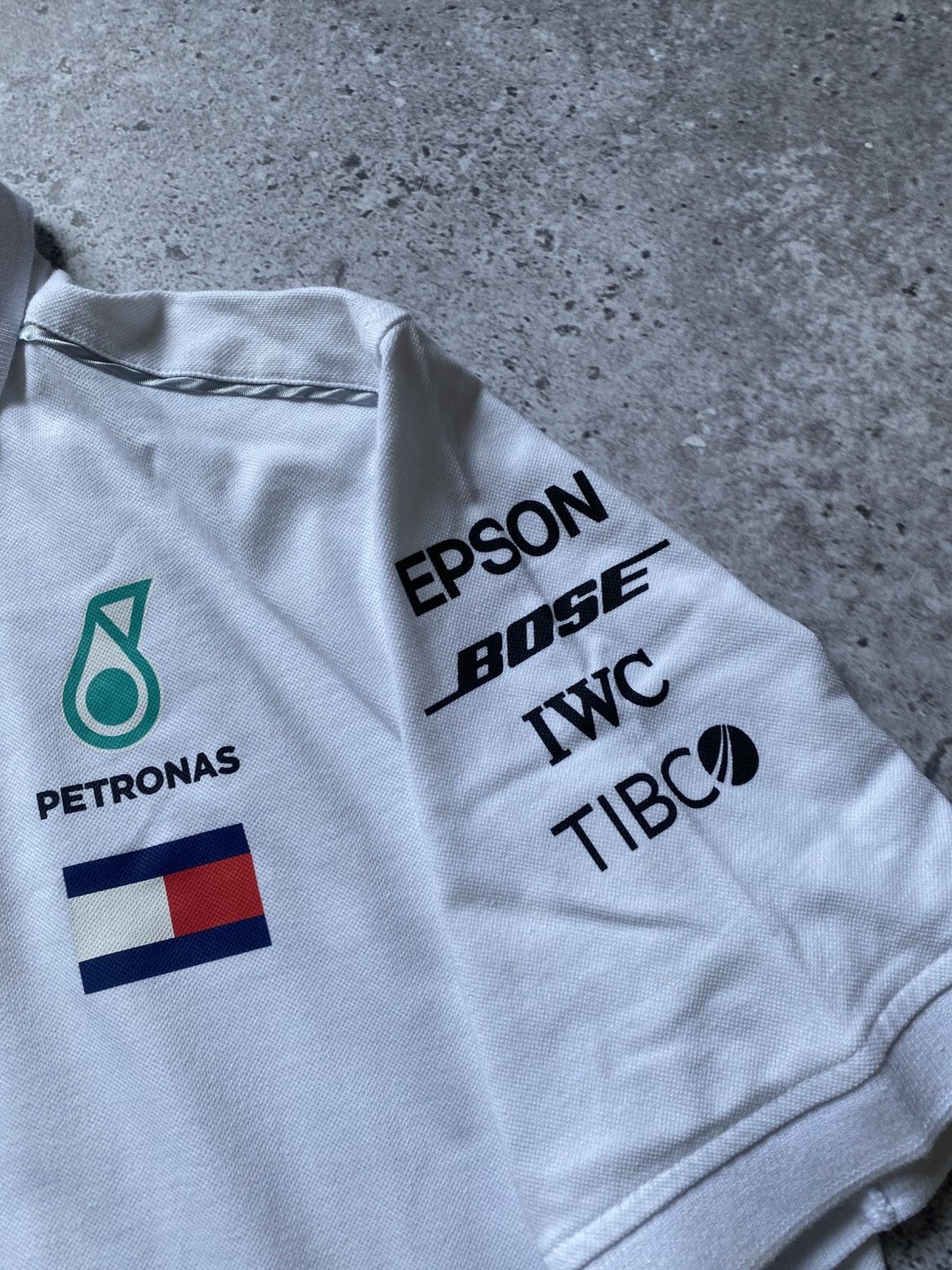 Mercedes-Benz Mercedes AMG Petronas Racing Polo Shirt Formula 1 Racing F1 Size US M / EU 48-50 / 2 - 6 Thumbnail