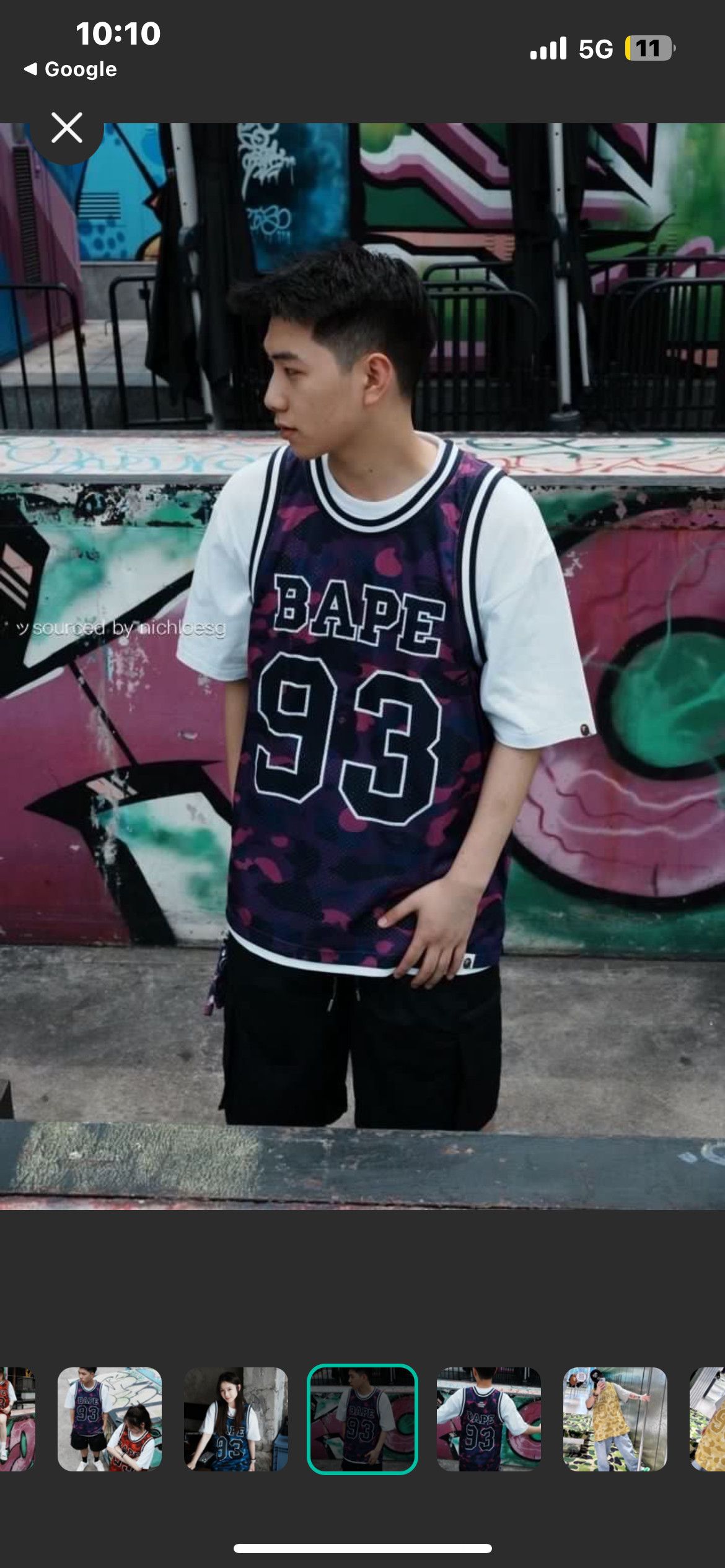 Bape Color Camo Mesh Tank Top Size US L / EU 52-54 / 3 - 20 Thumbnail