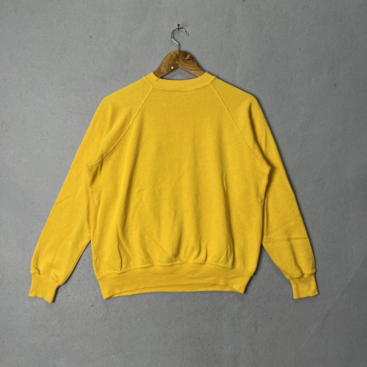 Vintage Vintage 80s Bassett Walker St. Marys River Sweatshirt Yellow Size US M / EU 48-50 / 2 - 6 Thumbnail