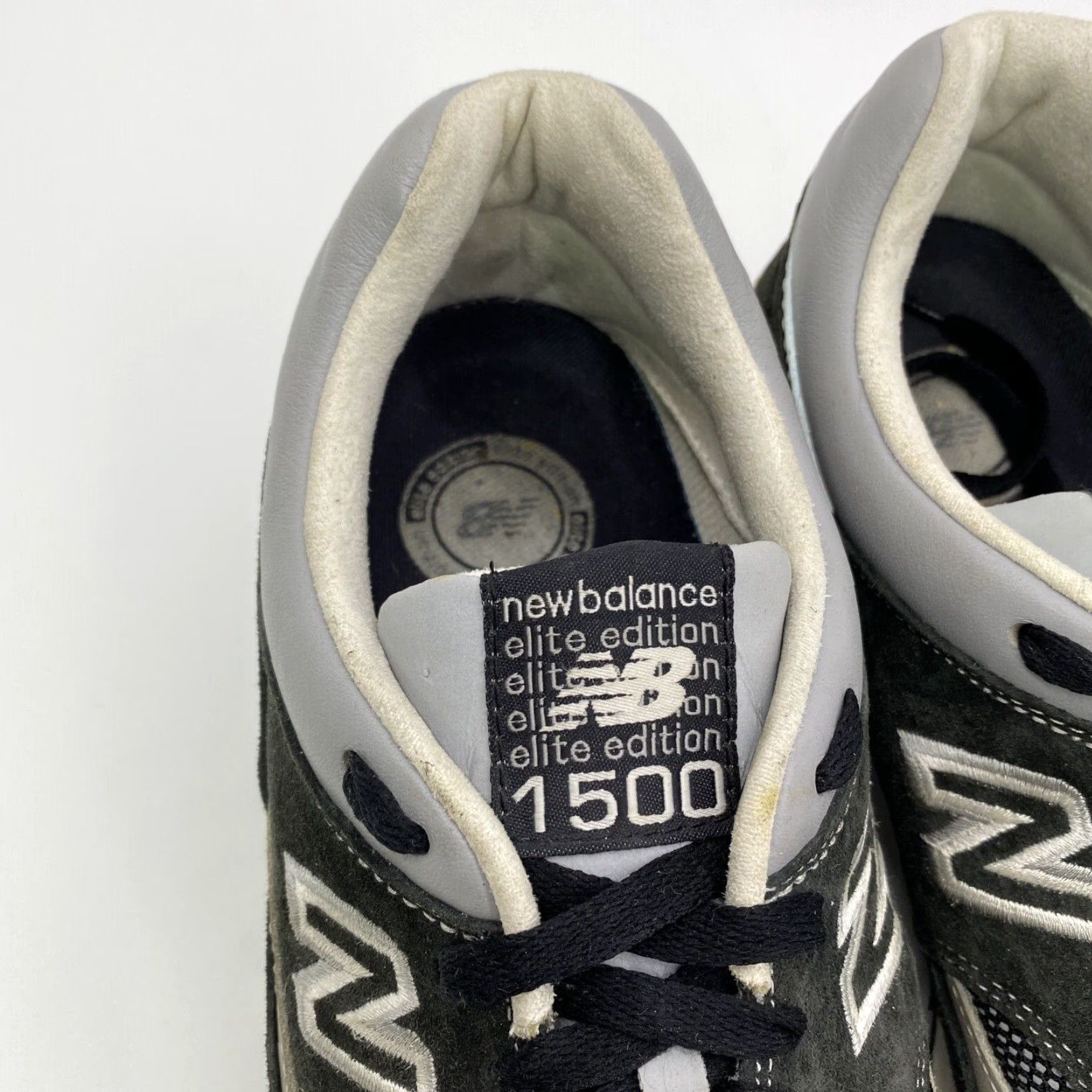 New Balance VINTAGE New Balance 1500 Elite Edition Athletic Shoe Mens Black / Grey / White 11.5 Size US 11 / EU 44 - 4 Thumbnail