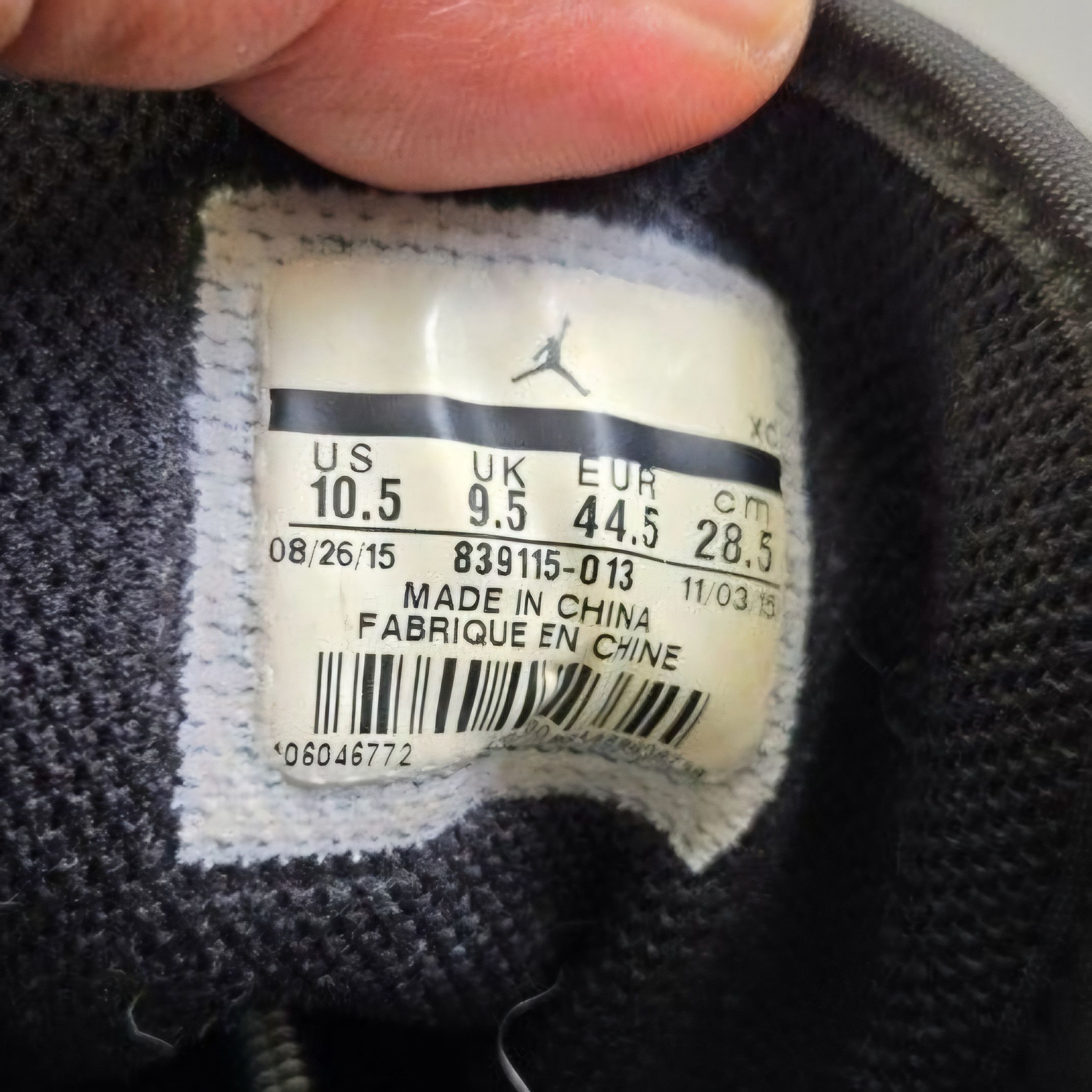 Jordan Brand × Nike Nike Air Jordan 1 High Cement Size US 10.5 / EU 43-44 - 5 Thumbnail