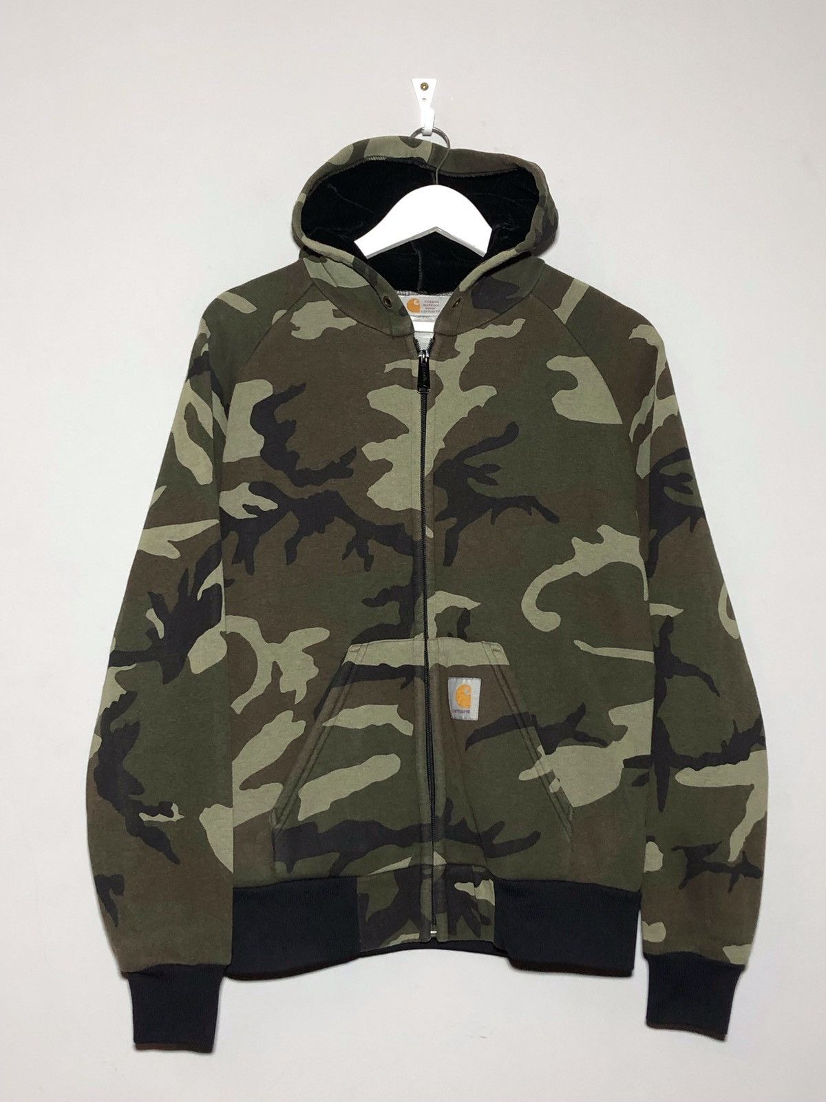 Vintage Vintage Carhartt Streetwear Style Hype Camo Zip Hoodie | Grailed