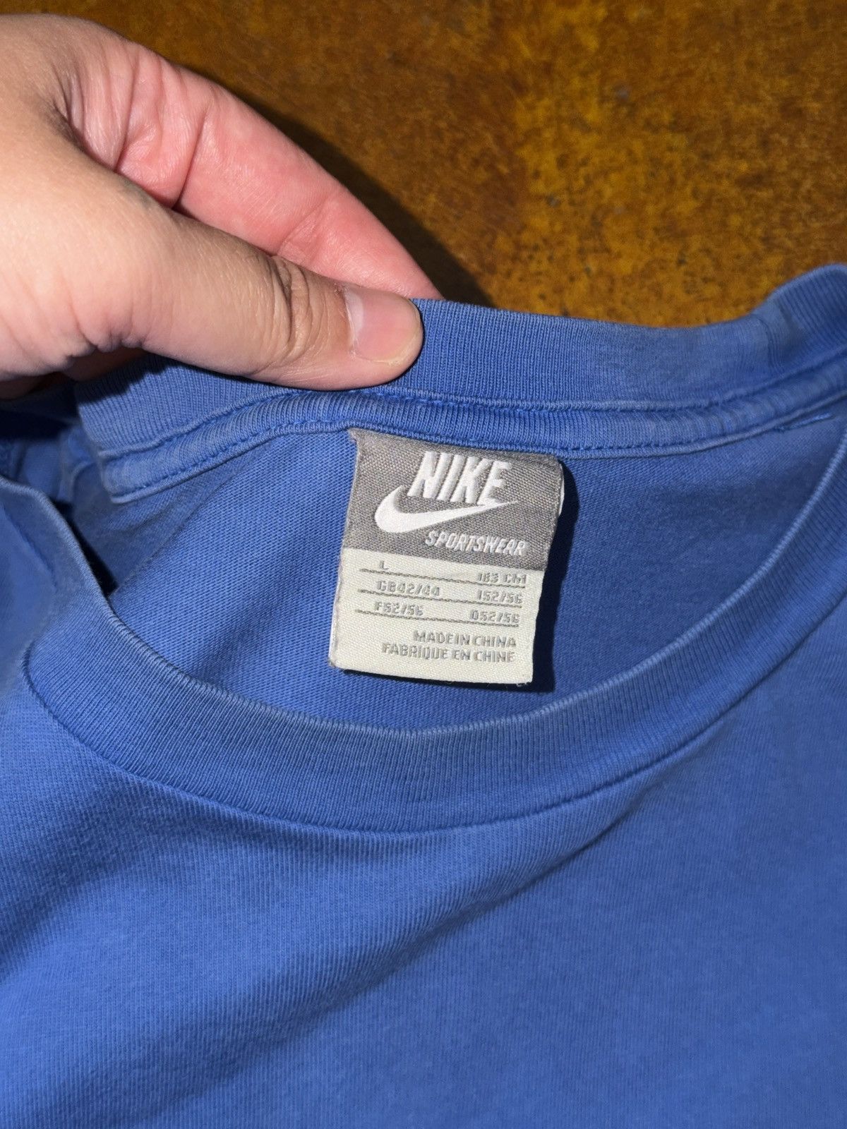 Nike Vintage Inter Milan 00's Nike Football T-shirt Size US L / EU 52-54 / 3 - 7 Thumbnail