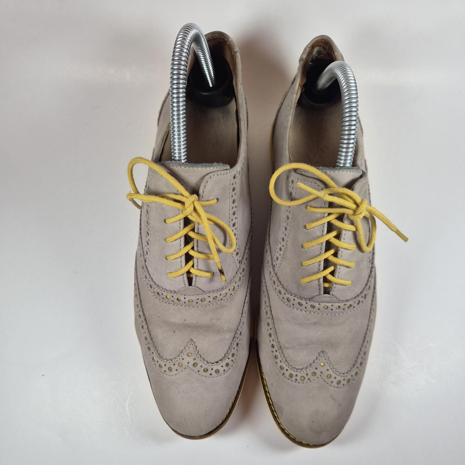 Cole Haan Cole Haan Women's 9.5 M Gramercy Wingtip Shoes Oxfords Gray Size US 9.5 / IT 39.5 - 6 Thumbnail